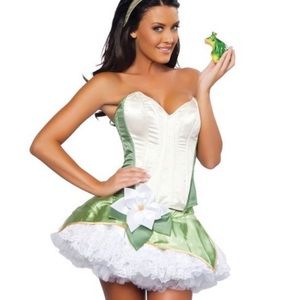 SEXY DISNEY PRINCESS TIANA PRINCESS & THE FROG COSTUME